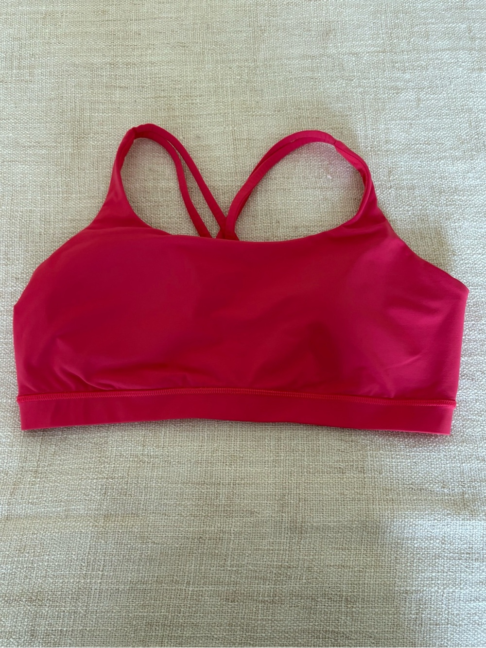 Lululemon Glaze Pink Energy Bra B-D Cups